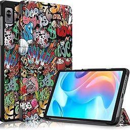 ProElite Slim Trifold Flip case Cover for Realme PadMini 8.68 inch Tablet, Hippy-image-69