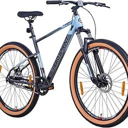 Hero Enzo 27.5T Mountain Bicycle for Mens | Single Speed | Dual Color Combination | Frame:18 Inches | Ideal for Mens (Blue-Grey)-30