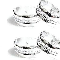 Toe Ring Abstract Pattern Design Toe Ring Adjustable Jewelry for Women. Set of 3 Pairs Toerings. (017-2PAIRS)-image-77
