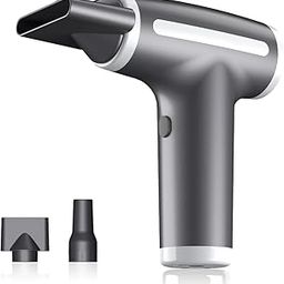 NALACAL Rechargeable Portable Cordless Blow Dryer, Turbine Motor Fan, USB Rechargeable Hair Dryer, 4 Level Wind Speed Adjustment, Cordless Hair Dryer-image-55