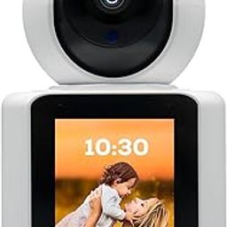 VIEWVISION Smart (1080p) 2.8" Full HD Screen Video Calling with Dual Button & Mic 360° Wi-Fi Security Camera Pan-Tilt Day/Night Vision Real Time 2-Way Video/Audio Human/Motion Detection SD Upto 128 GB-picture-10