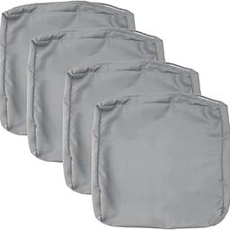 FLYMEI Outdoor Cushion Covers 24 X 24 X 4 inch, Patio Chair Cushion Covers Replacement, Water Resistant Patio Cushion Cover Patio Seat Cushion Slip Covers Outdoor Couch Cushion Covers-image-50