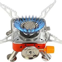 EliteMart Portable Gas Stove, Camping Gas Stove, Butane Gas Stove, Small Gas Stove for Travelling, Mini Stove with Folding Furnace and Stainless Steel Body with Storage Bag for Hiking and Picnic-picture-15