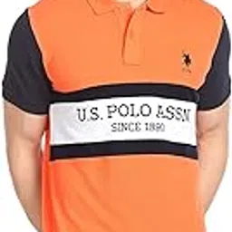 u.s. polo assn. Men's Cotton Printed Slim Fit T-Shirt-picture-0