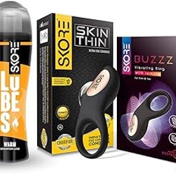 Skore Skin Thin Condoms 10s, Buzzz and Warm Lubes 50 ml-87