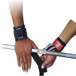 Kitsaws Sports Weight Lifting Hand Bar Wrist Strap (Pair)-image-36