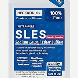 NECKKONIX SLES Sodium Lauryl Ether Sulphate Cleansing, Surfactant, Emulsifying Agent For Use in Shampoo, Soap, Hand wash, Dishwashing Liquids And Cleaning Liquids (5000 ml)-28