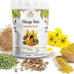 Priya Veda Herbal Bath powder Nalungu Maavu Sunnipindi UBTAN Bath Powder For Skin 200g-image-35