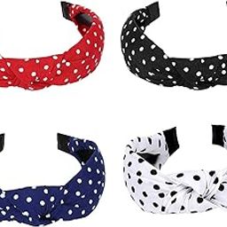 Hair Jewellery Plastic and Fabric Multi-Colour Combo of Hair Bands Head Bands Hair Accessories for Girls and Women-picture-14