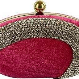 Handicraft Hand Embroidered Box Clutch Bag Purse for Bridal, Casual, Wedding Bag for Women & Girls-image-24