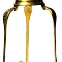 Chkoteravatiya Brass Shivling Stand Brass Lota for Puja Kalash Lota for Jalabhishek Set (Gold_16cm x 16cm x 24cm, Big Size, Brass)-image-7