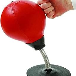 Punching Bag Boxing Bag Inflatable Punching Bag Desktop Speed Ball Big Sucker Boxing Speed Ball Toys, Fitness Supplies Stress Relief Tool for Home Office-image-15