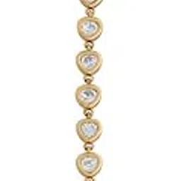kushal's Fashion Jewellery Green Victorian Plated Ethnic Kundan Tikka - 415287-picture-17