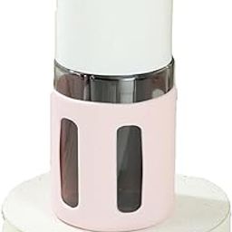 VIHAX 4 in 1 Travel Bottles for Toiletries Refillable Empty Mini Containers with Case Travelling Accessories & Essentials Kit Set for Shampoo, Cosmetics, and More (Round Shape)-7