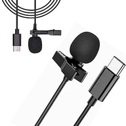 Drumstone 𝟭𝟓-𝐘𝐞𝐚𝐫 𝐖𝐚𝐫𝐫𝐚𝐧𝐭𝐲 - Type-C Clip Microphone for Voice Recording, Mic for Mobile, PC, Laptop, Android Smartphones, DSLR Camera (Black) for Content Creators-image-7