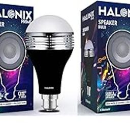 Halonix B22D 9-Watt LED Bluetooth Speaker Bulb (White and Yellow Light) Pack of 2-image-83