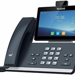 Yealink T58W SIP Phone With Camera - 7" Multi-Touch Screen, HD(720P) Camera, Corded & Cordless, Built-in BT and WiFi, Android 9.0, Door Features, High Security (Black)-19
