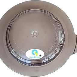 QemiQ Retail® -"Medium Flat lid/Cap with Silicone Gasket" For -Sujata Medium Steel Jar Dynamix and Multimix Models-image-20