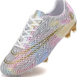 Men's Soccer Shoes Cleats Professional High-Top Breathable Athletic Football Boots Sneakers for Outdoor Indoor-picture-13