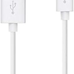 Original 18W Micro Charging Cable for Vivo V9,Y21L,V7,Y6,V11 Pro,V17,V17 Pro,Y17,U10,Vivo V 5 Plus,V5S,Y31 / Y51 / Y53 / Y55 [2.4 White Ampl] (Only Cable) (83S000953)-84