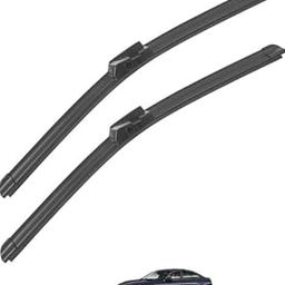 AWB® Wiper Blades Replacement for BMW 2010-2016 5 & 7-Series F01 F02 F04 F07 F10 M5 Wiper Blades Set- 26"+18"(Set of 2) Side Lock-image-1