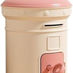 Cortina Post Box Design Piggy Bank for Kids & Adults – Plastic Coin Saver with Handle & Keys, Money Box Gift Item for Kids Ages 3+ (Pink, Pack of 1)-image-75