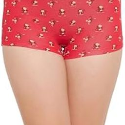Women's Cotton Medium Waist Outer Elastic Boyshorts Panty-image-20