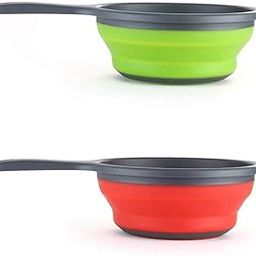 CARTNOVA‚Foldable Silicone Water Ladle - 1400ML Collapsible Kitchen Scoop with Long Handle for Bathing, Camping & More-image-30