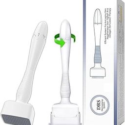 Xeira Adjustable 100 Titanium Microneedling Derma Stamp for Face, Hair, Beard & Scalp – Skin Care, Beard Growth, and Hair Restoration for Men & Women-image-50