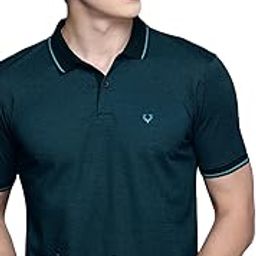 Men's Cotton Solid Regular Fit Polo Shirt-image-12