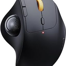 ProtoArc Trackball Mouse, Bluetooth / 2.4 GHz Compatible, 3 Devices Simultaneously Connected, Wireless Mouse, Trackball, Silent, Thumb, Type-C Rechargeable, Large Capacity Battery, 5 Levels DPI-picture-23