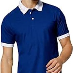 swadesi stuff Solid Color Regular Fit Polo T-Shirt for Men-picture-22