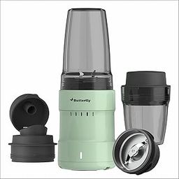 Butterfly Pestle Pro Blend | Inbuilt SS Base | Inward Locking Jars | 2-Leaf Grinding Blade & 4-Leaf Blending Blade| 2 Tinted Jars | Specially designed Low wattage motor(400 W) | 2 Years Warranty-14