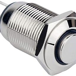 16Mm 12V Waterproof Led Metal Indicator Lights Signal Lamp Welding Foot Reset Ring Light Glows-image-85