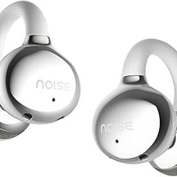 Noise Newly Launched Air Clips Wireless Open Ear Earbuds with Chrome Finish, AirWave™ Technology,Up-to 40H Playtime, Dual Device Pairing, Quad Mic with ENC,12mm Driver,BTv5.4 (Pearl White)-17