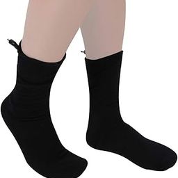 EXCLUZO Foot Warmer Socks, Portable Electric Heated Socks, Comfortable for Man Older Feet Warming Woman-image-52