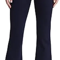 angelfab Denim Boot Cut Fit Stretchable High Waist Elastic Closer Solid Jeggings for Women-picture-36