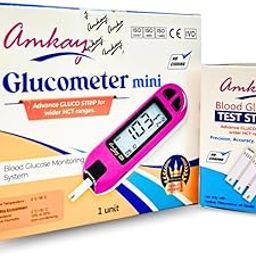 Glucometer Combo | USB Powered | 25 Gluco Strips + 10 Lancets + 1 Lancing Device + Button Cell | Made in India-picture-30