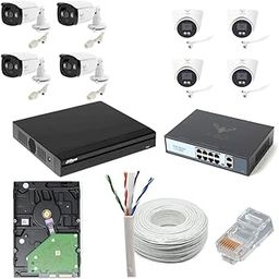 4MP CCTV IP Camera Full Set, 4 Bullet, 4 Dome, 8 Channel NVR, 8 Port JK Vision POE, 2TB Hard Disk, Cat6 Cable 100 Meter, 16 RJ45 Connector-image-24