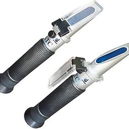 Dr Yonimed ERMA Refractoemeter (Hand Held) Salinity 0-100% with Automatic Temperature Compensation (ATC), Dual Scale for Aquariums, Marine Monitoring, Saltwater Testing Etc.-22