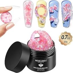 MODELONES Butterfly Garden - Non-Stick Hands Solid Builder Gel from BELLE GAGA™ Nail Extension Gel Acrylic Gel Nail Strengthen Gel Nail Art Manicure (Butterfly Garden)-image-6