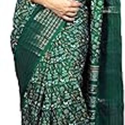 Dola Silk Warli kalamkari Print Sequin Saree With Sequence Work Border With Attach Unstitch Blouse Piece.-image-8