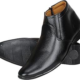 Men's Zipper Shoes 1670-black-image-43