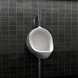 Ruhe® Chime Wall-Hung Male Urinal Pot, Ceramic White, Glossy Finish | Wash-Down Flushing | Gents/Boys/Men Toilet | Urinal Pot for Office, Restaurant, Hotels, Shopping Complexes | 10 Years Warranty-image-8
