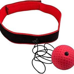 ATORSE™ Boxing Reflex Ball Headband for Kids Adults Home Gym Mma Adjustable Headband Red Black-image-18