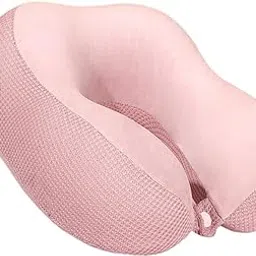 ZOOMELLA Neck Pillow for Travel Breathable U Shaped for Home Office Use Car Traveling Pink|Travel Pillows|Travel-picture-47