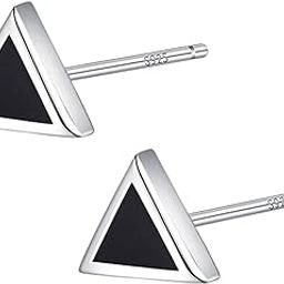 Haruko Tri Earrings for Men & Boys | Studs | Ear Tops | Hoops | Ear Piece | Stylish & Minimal | Birthday Gift | Aesthetic Jewellery | Accessories for Everyday Wear-image-53