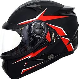 Yamaha YRB Full Face Helmet (Black Red, Size XL) | Y6AYRBBRXL23-image-97
