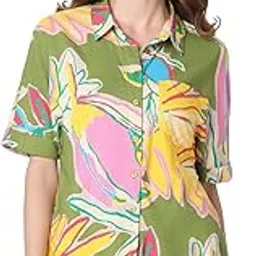 vero moda Women's Printed Regular Fit T-Shirt-picture-35