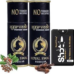 ROYAL SWAG Herbal Nicotine Free Cigarettes(100% Tobacco-Free 100% Nicotine-Free) Regular Flavoured | Smoking Cessation(Pack Of 10) With 20 Ml Shot Anti Addiction Spray-image-88